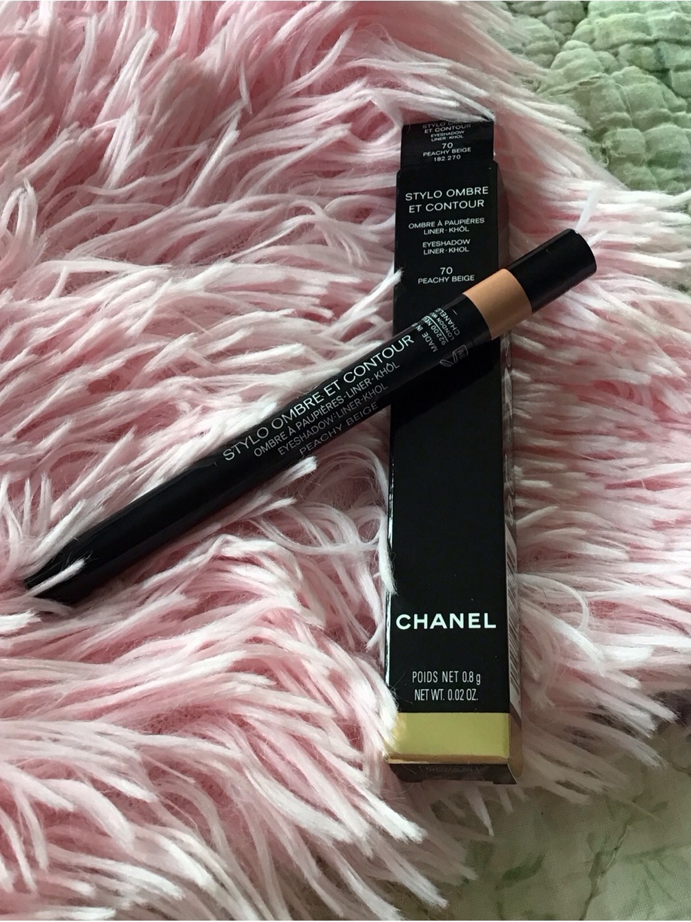 New CHANEL Stylo Ombre Et Contour Limited Eyeshadow Liner - Peachy Beige#70